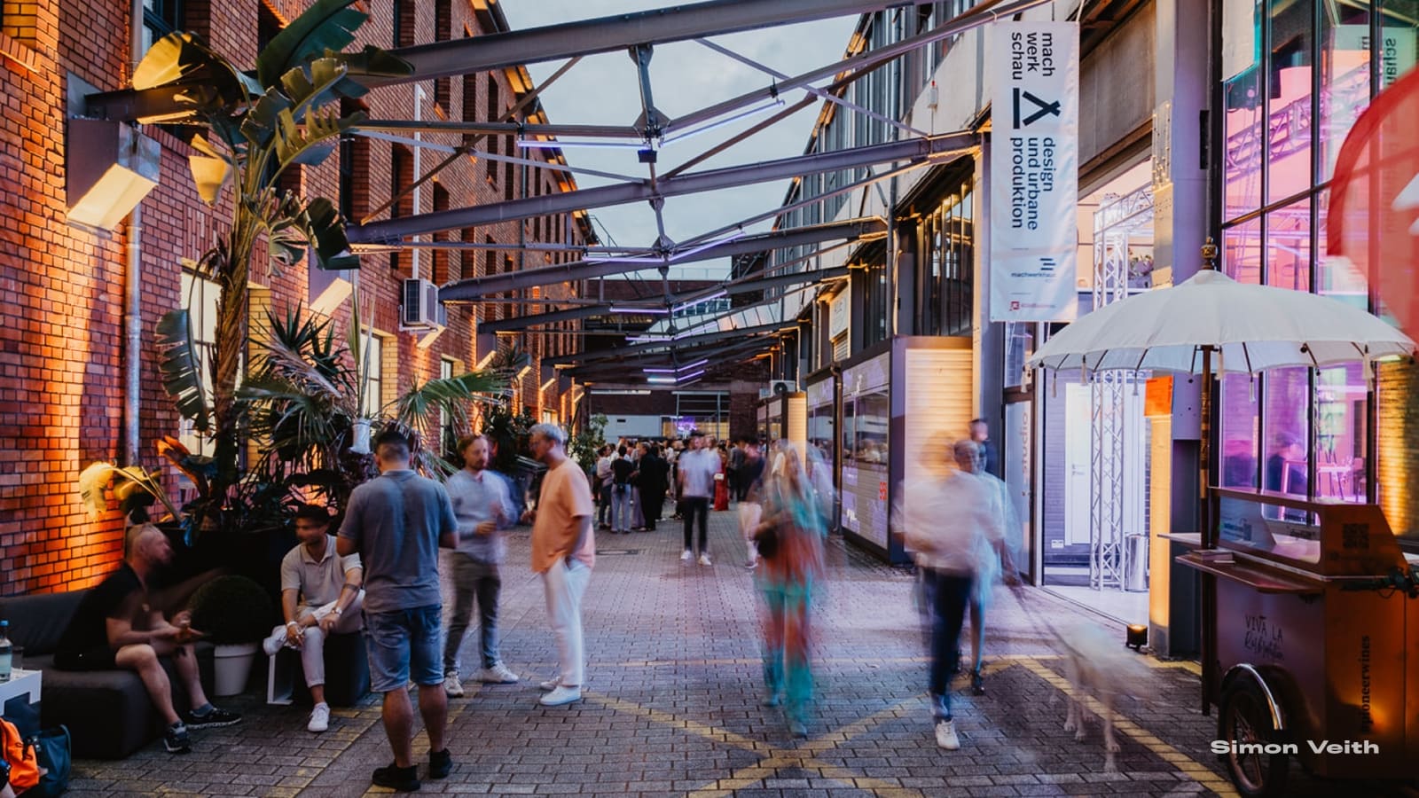 Sommerfest auf der Magistrale des Bauwerk