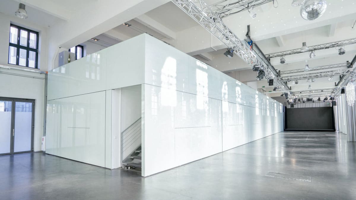 Die Halle des Bauwerk